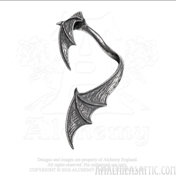 A Night With Goethe Bat wing Ear wrap - Picture 2 of 4